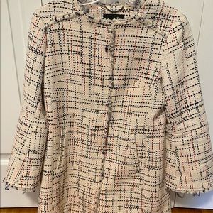 NWOT Banana Republic Tweed Coat